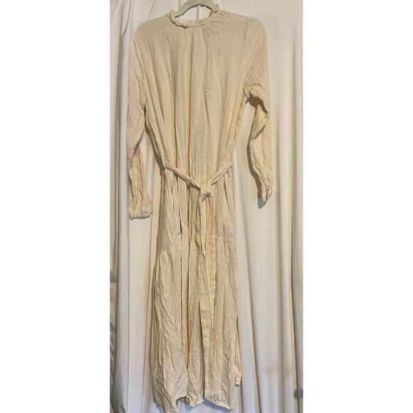 Chloe SHADE AMOUR Chloe Maxi Dress W/Belt, Double Gauze-Natural, SM - Picture 6 of 6